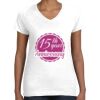 Women's Fine Jersey V-Neck Tee Women's Fine Jersey V-Neck Tee Thumbnail