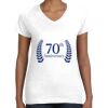 Women's Fine Jersey V-Neck Tee Women's Fine Jersey V-Neck Tee Thumbnail
