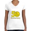 Women's Fine Jersey V-Neck Tee Women's Fine Jersey V-Neck Tee Thumbnail
