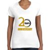 Women's Fine Jersey V-Neck Tee Women's Fine Jersey V-Neck Tee Thumbnail