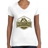 Women's Fine Jersey V-Neck Tee Women's Fine Jersey V-Neck Tee Thumbnail