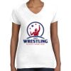 Women's Fine Jersey V-Neck Tee Women's Fine Jersey V-Neck Tee Thumbnail