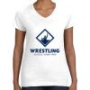 Women's Fine Jersey V-Neck Tee Women's Fine Jersey V-Neck Tee Thumbnail