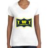 Women's Fine Jersey V-Neck Tee Women's Fine Jersey V-Neck Tee Thumbnail