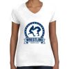 Women's Fine Jersey V-Neck Tee Women's Fine Jersey V-Neck Tee Thumbnail