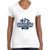 Women's Fine Jersey V-Neck Tee Women's Fine Jersey V-Neck Tee Thumbnail