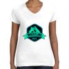 Women's Fine Jersey V-Neck Tee Women's Fine Jersey V-Neck Tee Thumbnail