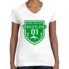 Women's Fine Jersey V-Neck Tee Women's Fine Jersey V-Neck Tee Thumbnail
