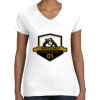 Women's Fine Jersey V-Neck Tee Women's Fine Jersey V-Neck Tee Thumbnail