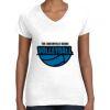 Women's Fine Jersey V-Neck Tee Women's Fine Jersey V-Neck Tee Thumbnail