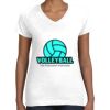 Women's Fine Jersey V-Neck Tee Women's Fine Jersey V-Neck Tee Thumbnail