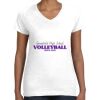 Women's Fine Jersey V-Neck Tee Women's Fine Jersey V-Neck Tee Thumbnail