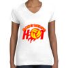 Women's Fine Jersey V-Neck Tee Women's Fine Jersey V-Neck Tee Thumbnail