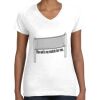 Women's Fine Jersey V-Neck Tee Women's Fine Jersey V-Neck Tee Thumbnail