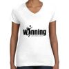 Women's Fine Jersey V-Neck Tee Women's Fine Jersey V-Neck Tee Thumbnail