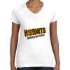 Women's Fine Jersey V-Neck Tee Women's Fine Jersey V-Neck Tee Thumbnail