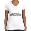 Women's Fine Jersey V-Neck Tee Women's Fine Jersey V-Neck Tee Thumbnail
