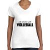 Women's Fine Jersey V-Neck Tee Women's Fine Jersey V-Neck Tee Thumbnail