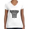 Women's Fine Jersey V-Neck Tee Women's Fine Jersey V-Neck Tee Thumbnail