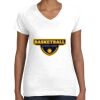 Women's Fine Jersey V-Neck Tee Women's Fine Jersey V-Neck Tee Thumbnail