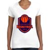 Women's Fine Jersey V-Neck Tee Women's Fine Jersey V-Neck Tee Thumbnail