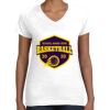 Women's Fine Jersey V-Neck Tee Women's Fine Jersey V-Neck Tee Thumbnail