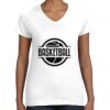Women's Fine Jersey V-Neck Tee Women's Fine Jersey V-Neck Tee Thumbnail