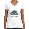 Women's Fine Jersey V-Neck Tee Women's Fine Jersey V-Neck Tee Thumbnail