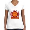 Women's Fine Jersey V-Neck Tee Women's Fine Jersey V-Neck Tee Thumbnail