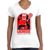 Women's Fine Jersey V-Neck Tee Women's Fine Jersey V-Neck Tee Thumbnail