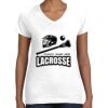 Women's Fine Jersey V-Neck Tee Women's Fine Jersey V-Neck Tee Thumbnail