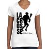 Women's Fine Jersey V-Neck Tee Women's Fine Jersey V-Neck Tee Thumbnail