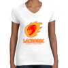 Women's Fine Jersey V-Neck Tee Women's Fine Jersey V-Neck Tee Thumbnail
