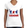 Women's Fine Jersey V-Neck Tee Women's Fine Jersey V-Neck Tee Thumbnail