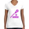 Women's Fine Jersey V-Neck Tee Women's Fine Jersey V-Neck Tee Thumbnail