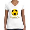 Women's Fine Jersey V-Neck Tee Women's Fine Jersey V-Neck Tee Thumbnail