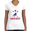 Women's Fine Jersey V-Neck Tee Women's Fine Jersey V-Neck Tee Thumbnail