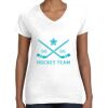 Women's Fine Jersey V-Neck Tee Women's Fine Jersey V-Neck Tee Thumbnail