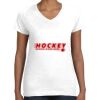 Women's Fine Jersey V-Neck Tee Women's Fine Jersey V-Neck Tee Thumbnail