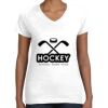 Women's Fine Jersey V-Neck Tee Women's Fine Jersey V-Neck Tee Thumbnail