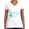 Women's Fine Jersey V-Neck Tee Women's Fine Jersey V-Neck Tee Thumbnail