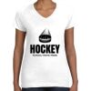 Women's Fine Jersey V-Neck Tee Women's Fine Jersey V-Neck Tee Thumbnail