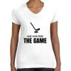 Women's Fine Jersey V-Neck Tee Women's Fine Jersey V-Neck Tee Thumbnail