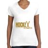 Women's Fine Jersey V-Neck Tee Women's Fine Jersey V-Neck Tee Thumbnail