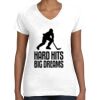 Women's Fine Jersey V-Neck Tee Women's Fine Jersey V-Neck Tee Thumbnail