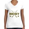 Women's Fine Jersey V-Neck Tee Women's Fine Jersey V-Neck Tee Thumbnail