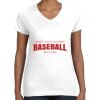 Women's Fine Jersey V-Neck Tee Women's Fine Jersey V-Neck Tee Thumbnail