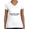 Women's Fine Jersey V-Neck Tee Women's Fine Jersey V-Neck Tee Thumbnail