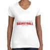 Women's Fine Jersey V-Neck Tee Women's Fine Jersey V-Neck Tee Thumbnail