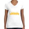 Women's Fine Jersey V-Neck Tee Women's Fine Jersey V-Neck Tee Thumbnail